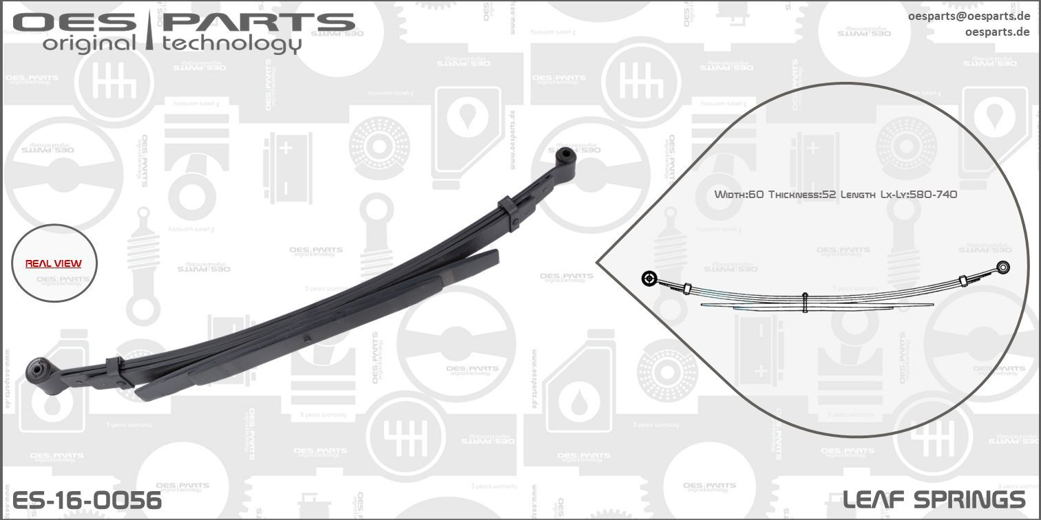 OES PARTS ES-16-0056 - Federblatt