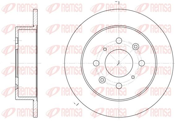 Brake Disc 6521.00