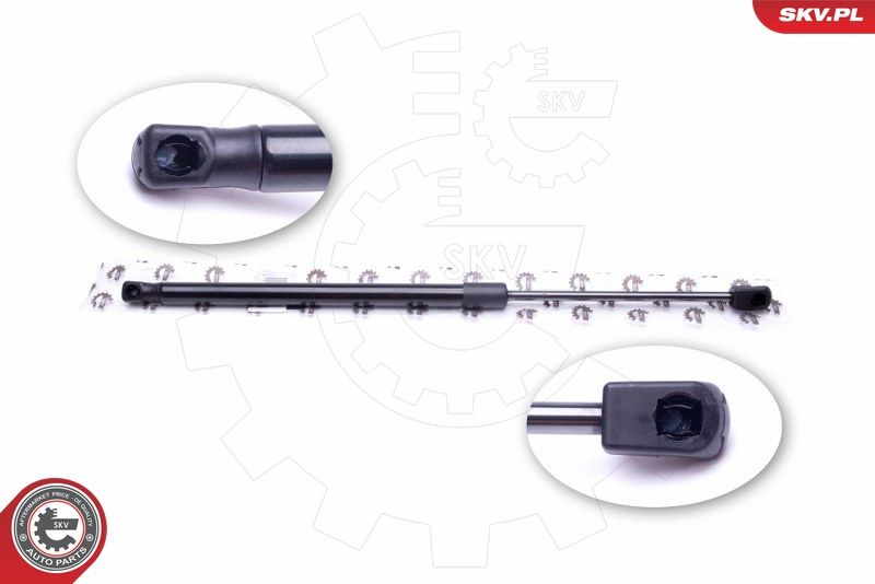 Gasfeder, Koffer-/Laderaum