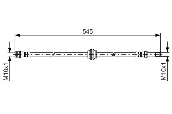 Brake Hose 1 987 481 454