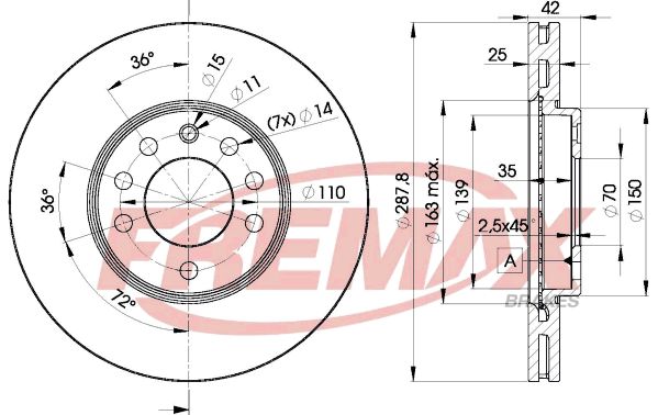 Brake Disc BD-9043