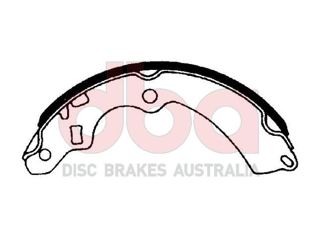 Street Series Brake Shoes [Holden Scurry/ Suzuki Carry 220mm] - TecDoc Only