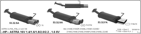 Sportschalldämpferanlage