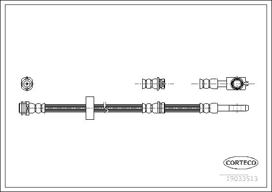 Brake Hose 19033513