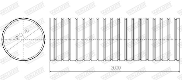 TUBE ACIER WUK (2M)  0302