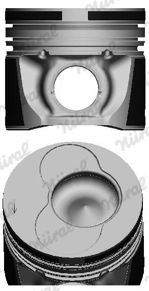 N&Uuml;RAL 87-114900-85 - Kolben