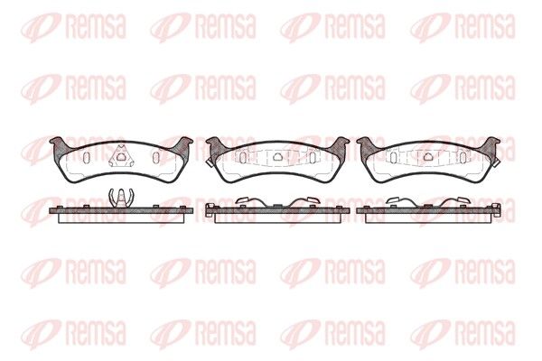 Premium Rear Brake Pad Set Premium Rear Brake Pad Set