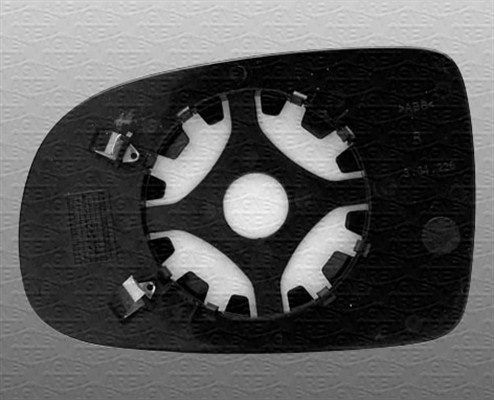 351991302480 MAGNETI MARELLI tükör üveg, külső visszapillantó
