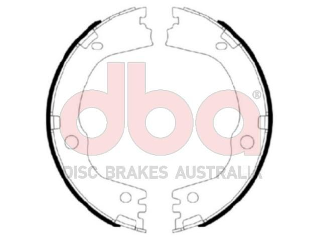 Street Series Brake Shoes [Hyundai / Kia Parking Brake 190mm] - TecDoc Only