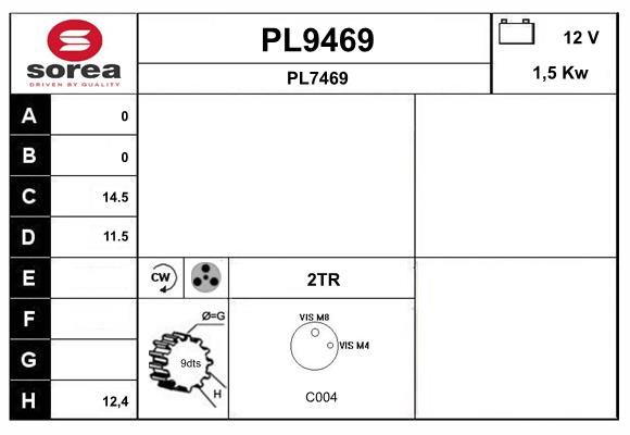 DEMARREUR PL -