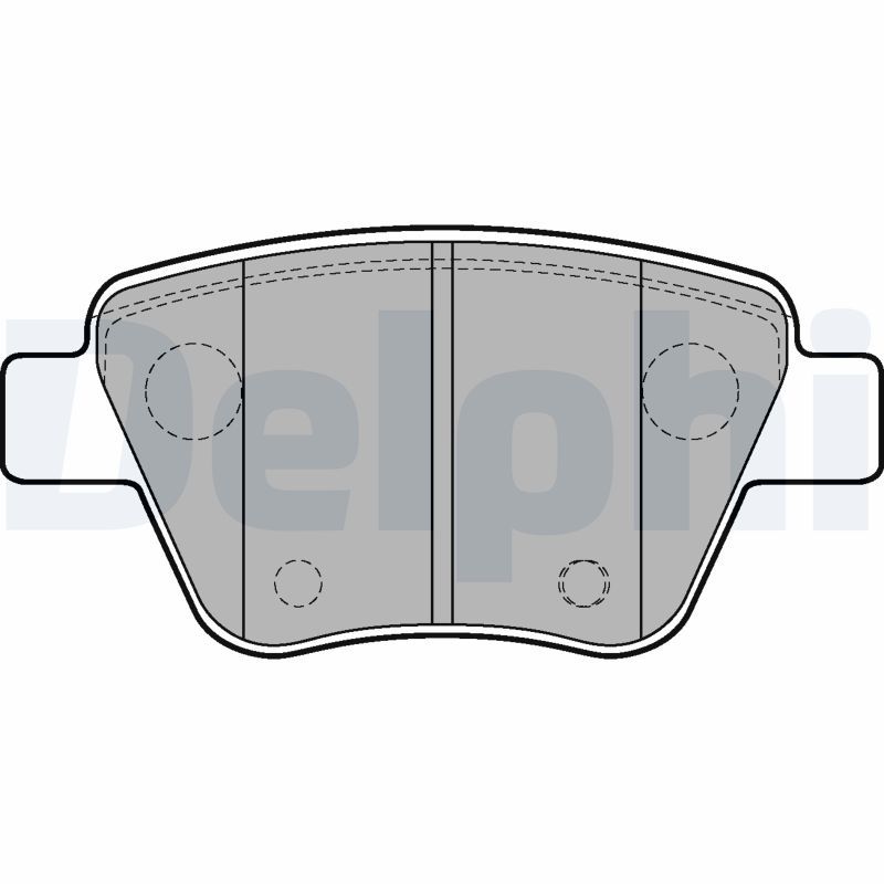 Brake Pad Set, disc brake LP2178