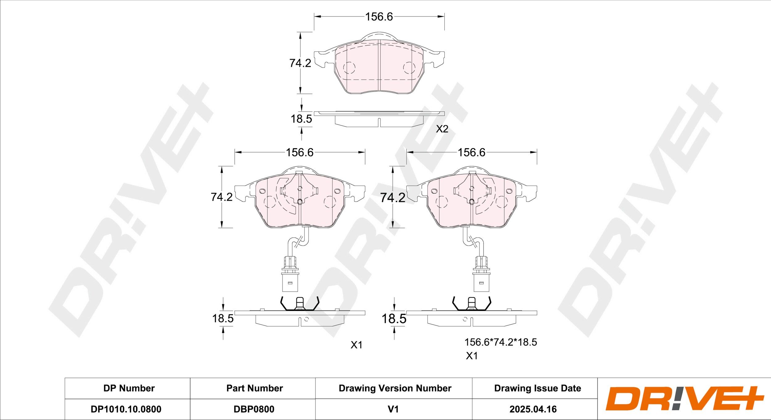 Bremsbelagsatz, Scheibenbremse