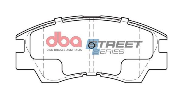 DBA SS STREET SERIES BRAKE PADS [ Mitsubishi Express & L300 1988-2001 F ] - TecDoc Only