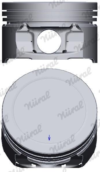 N&Uuml;RAL 87-139400-00 - Kolben