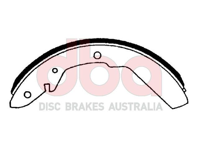 Street Series Brake Shoes [VW Kombi T2 1974-80 252mm] - TecDoc Only