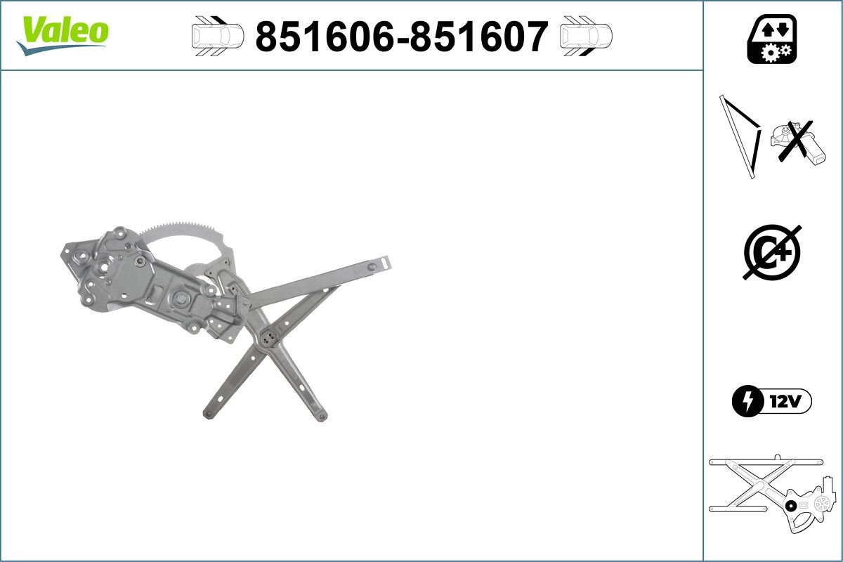 VALEO 851606 - Fensterheber