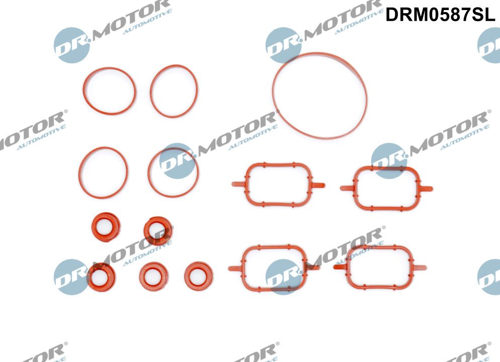 Dr.Motor Automotive DRM0587SL - Dichtungssatz, Ansaugkr&uuml;mmer