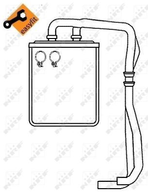 W&auml;rmetauscher, Innenraumheizung