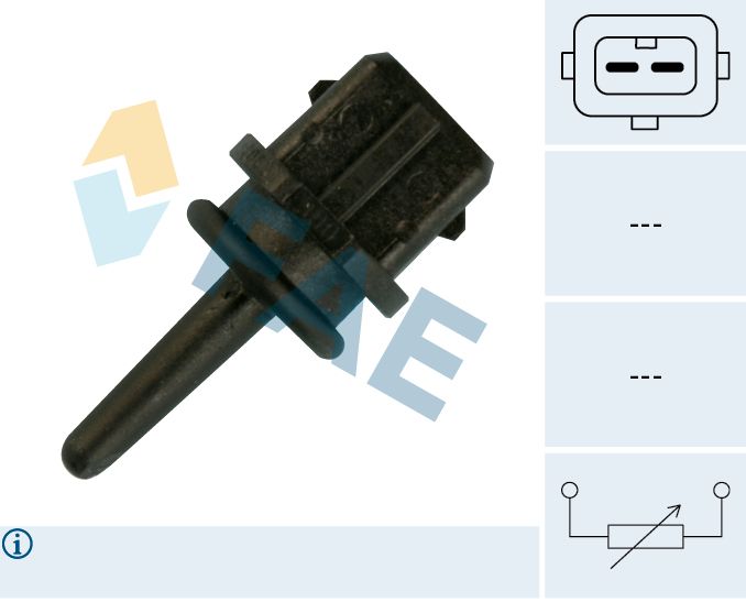 FAE 33221 - Sensor, Ansauglufttemperatur
