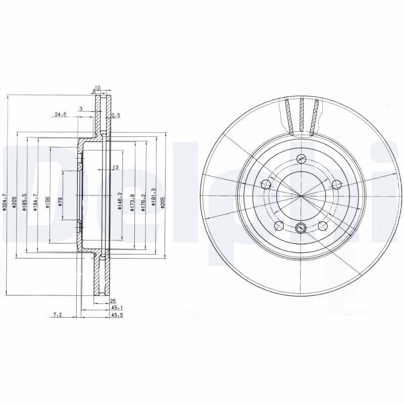 Brake Disc BG3830