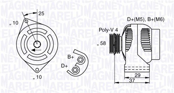 Alternator 063341658010