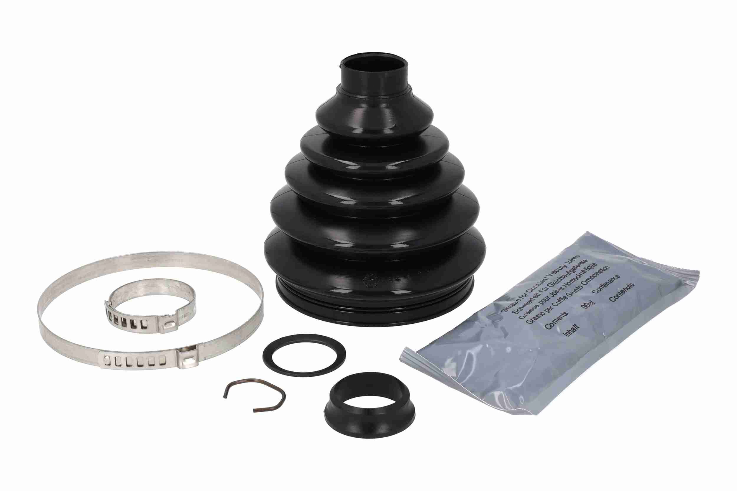 Faltenbalgsatz, Antriebswelle