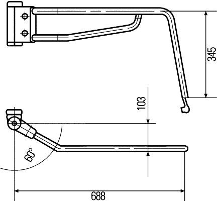 Halter, Au&szlig;enspiegel
