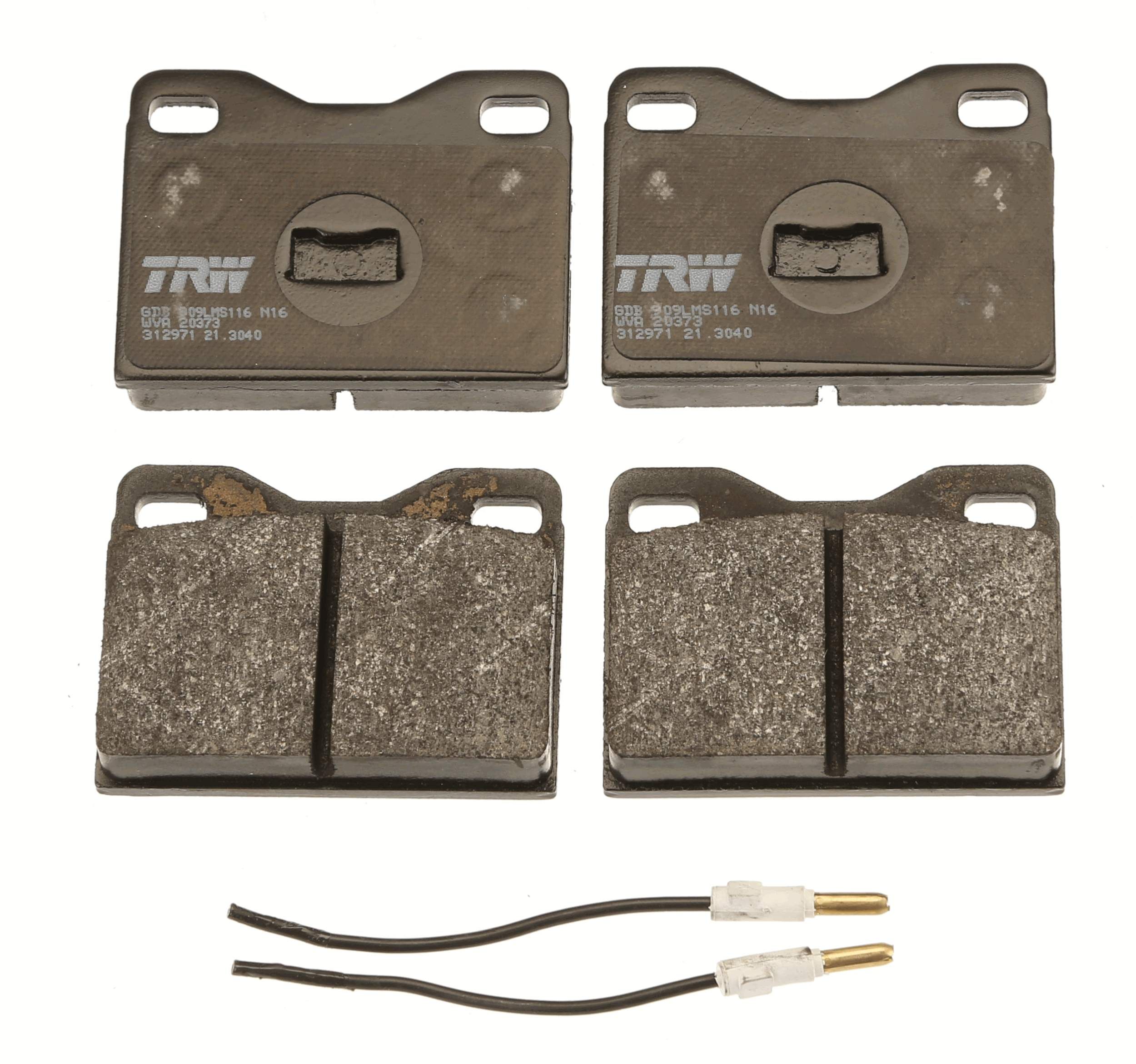 TRW DISC BRAKE PADS - TecDoc 2
