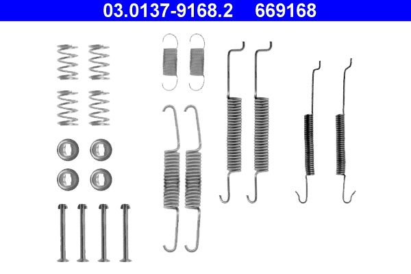 Accessory Kit, brake shoes 03.0137-9168.2