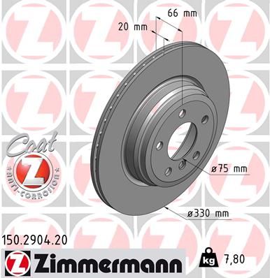 Brake Disc 150.2904.20