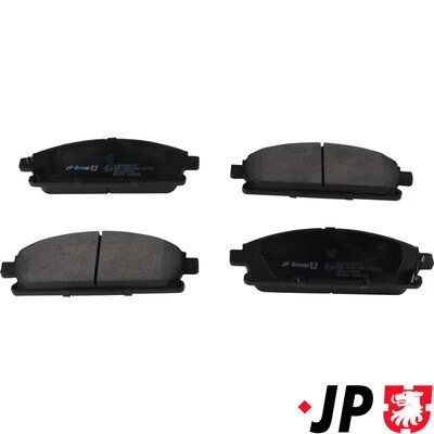 Bremsbelagsatz, Scheibenbremse