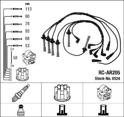 FAISCEAU HT - RC-AR205  NET