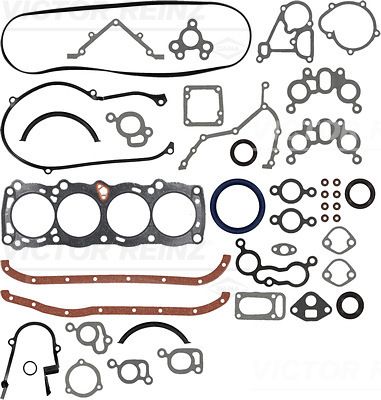 Juego completo de empaques, motor