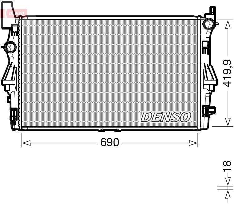 Radiador, refrigeración del motor
