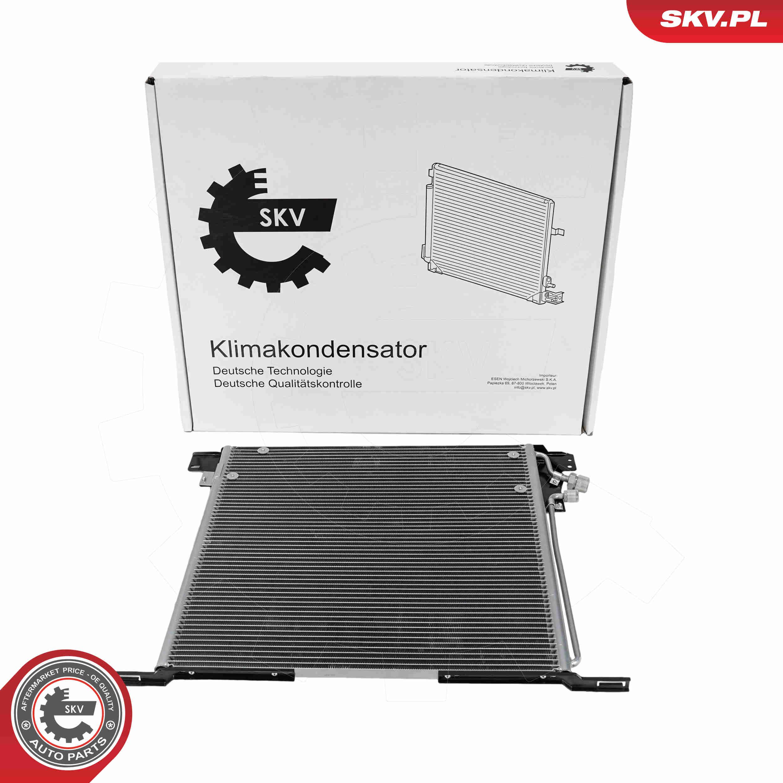 86SKV510 ESEN SKV kondenzátor, klíma