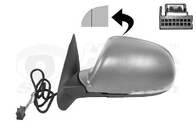 VAN WEZEL 7623807 - Au&szlig;enspiegel * HAGUS *