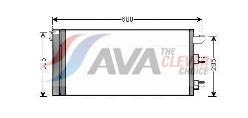 FTA5406D AVA QUALITY COOLING ** CLEVER FIT ** kondenzátor, klíma