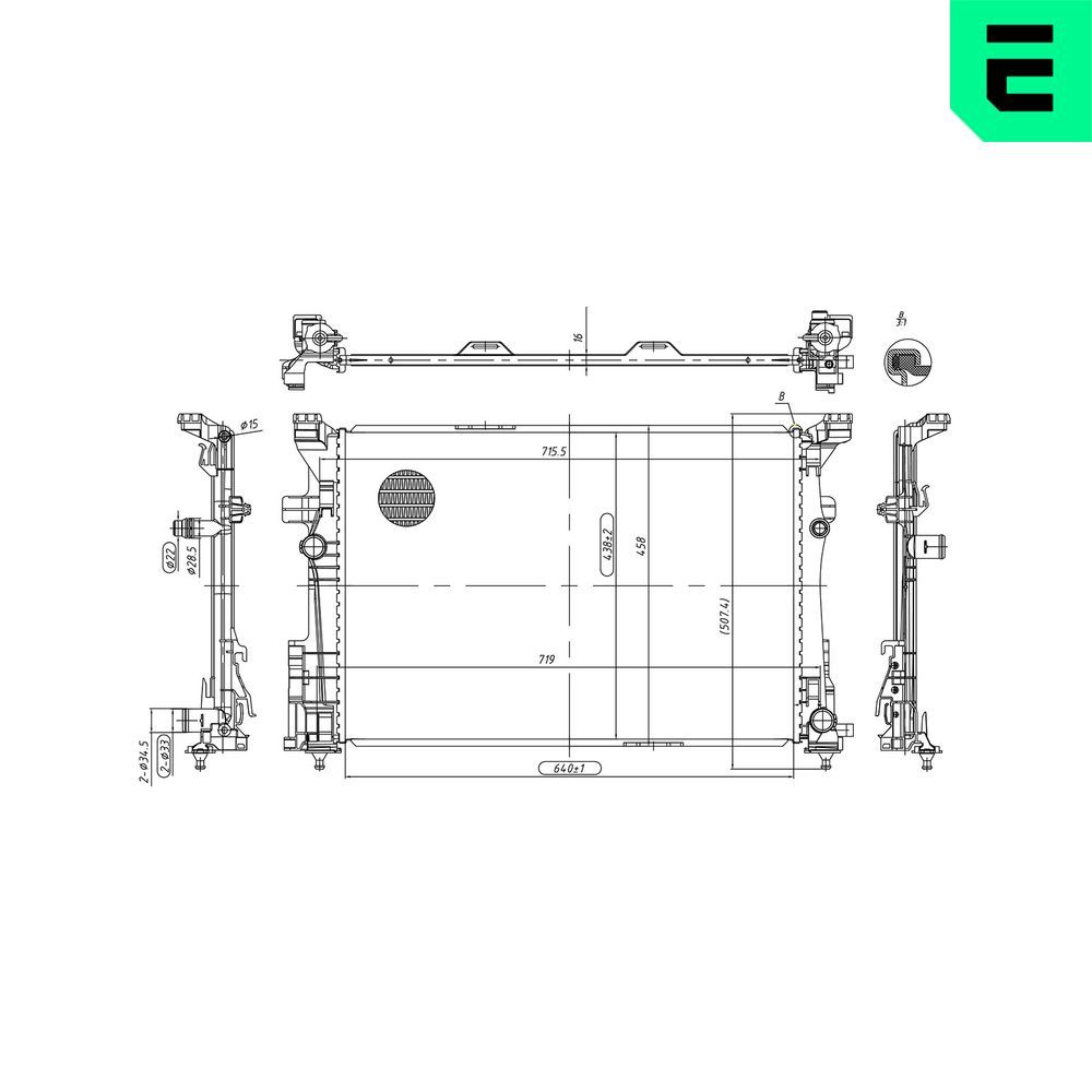Kühler, Motorkühlung
