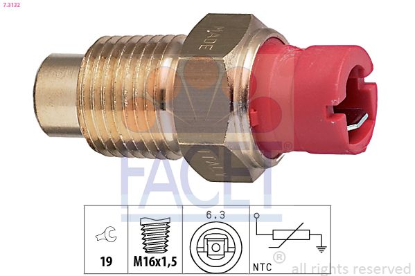 Sensor, K&uuml;hlmitteltemperatur