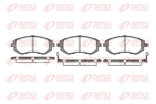 Brake Pad Set, disc brake 0951.02