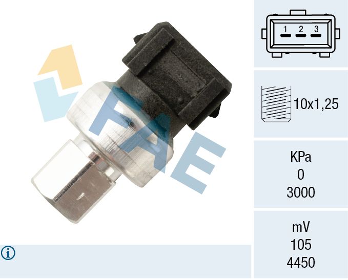 FAE 15818 - Druckschalter, Klimaanlage