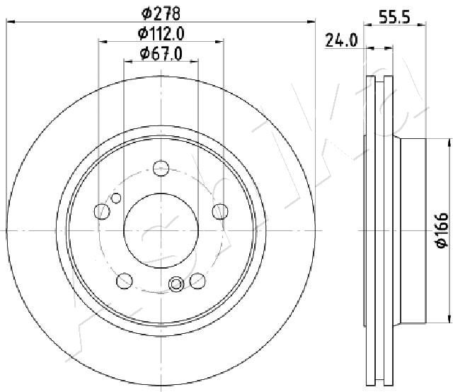 Brake Disc 61-00-0506