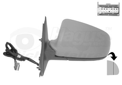 VAN WEZEL 0326807 - Au&szlig;enspiegel