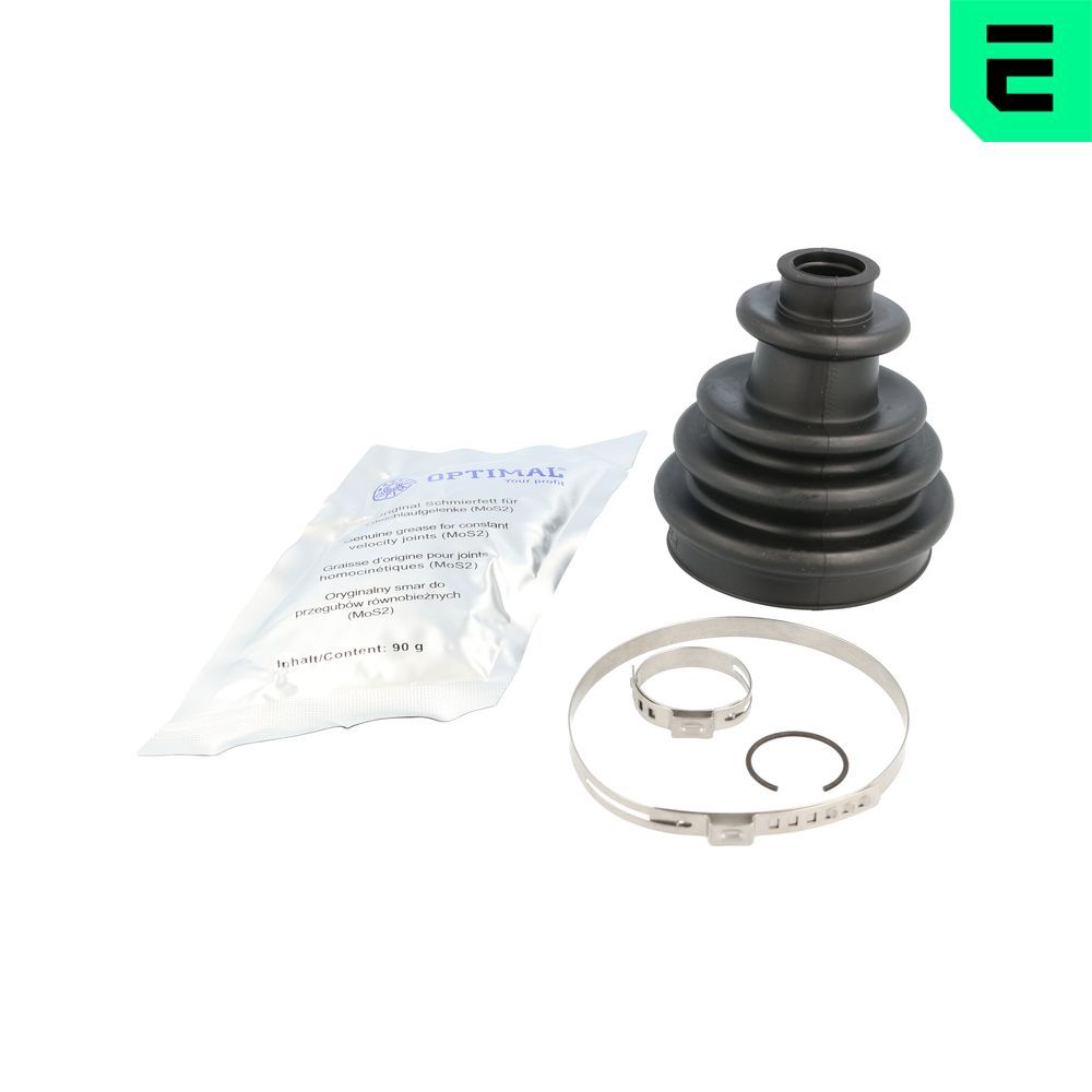 Faltenbalgsatz, Antriebswelle