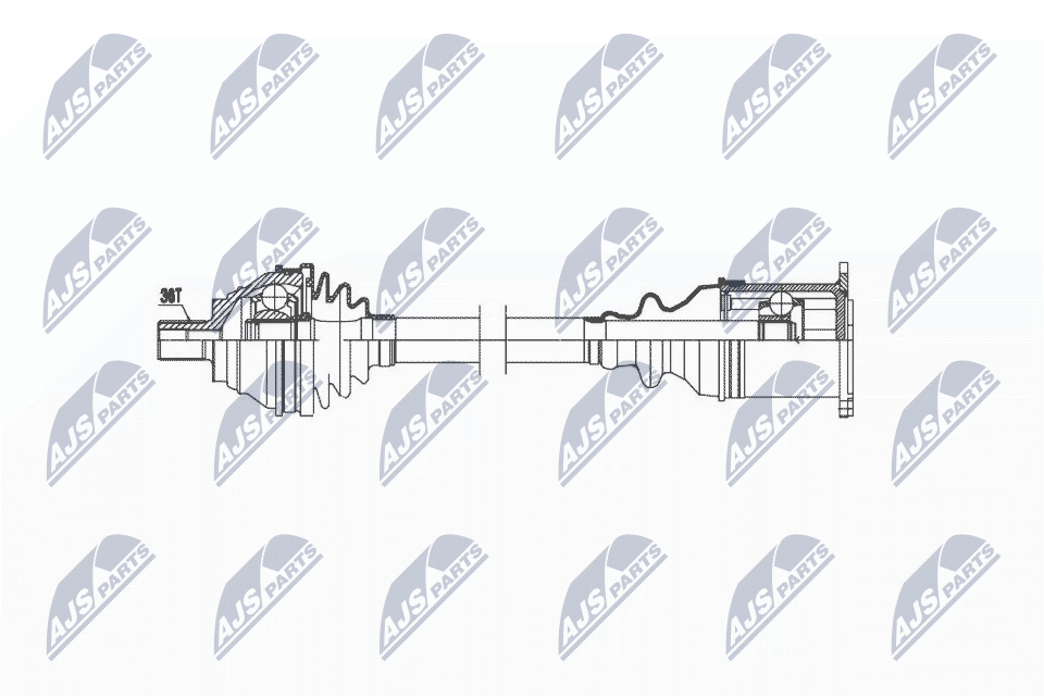 NTY NPW-VW-039 - Antriebswelle