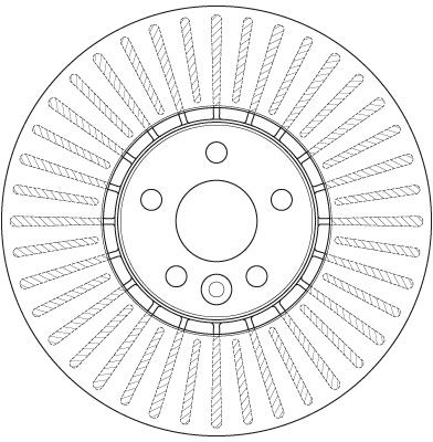 TRW BRAKE DISC - TecDoc 2