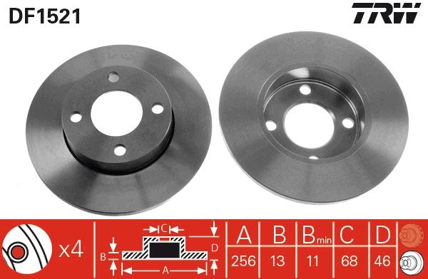 PAIRE DE DISQUES  9900