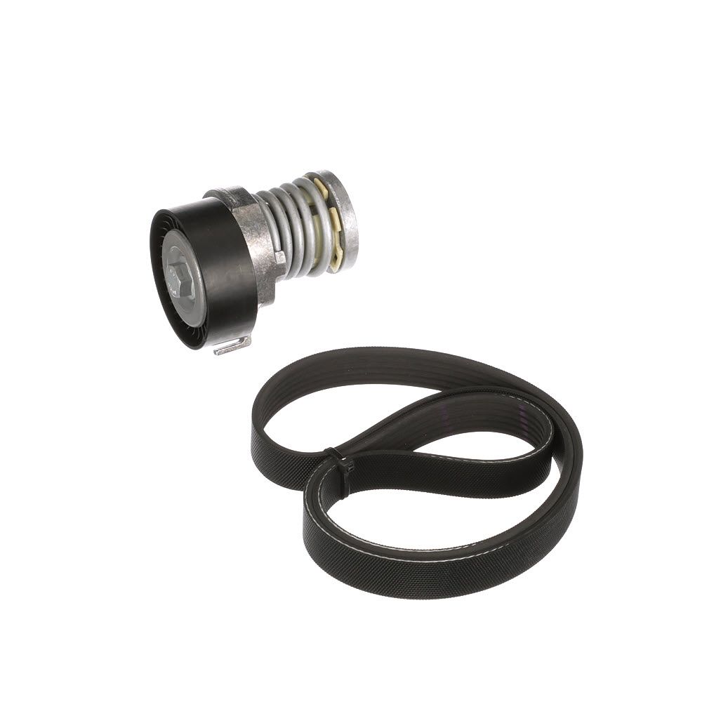 V formos rumbuotas diržas, komplektas