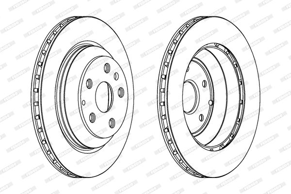 Brake Disc DDF1855C-1