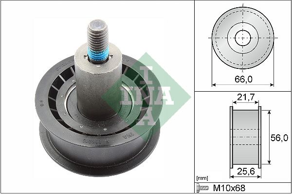 Schaeffler INA 532 0167 10 Deflection Pulley/Guide Pulley, timing belt